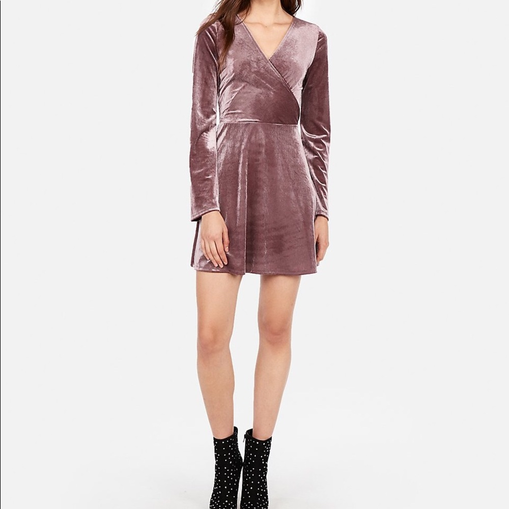 Velvet express dress